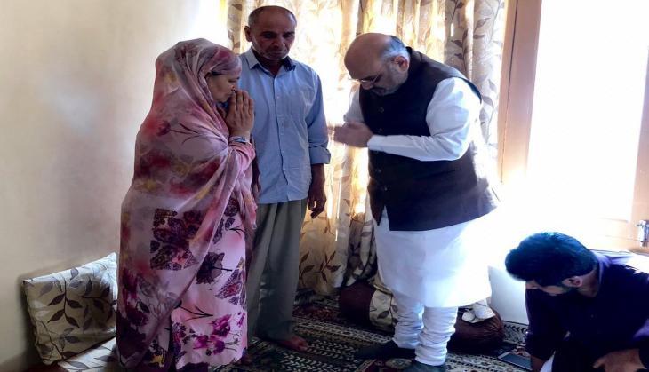 Amit Shah with Arshad Khan family