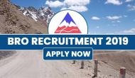 BRO Recruitment 2019: 540 vacancies released by Ministry of Defence; check post details