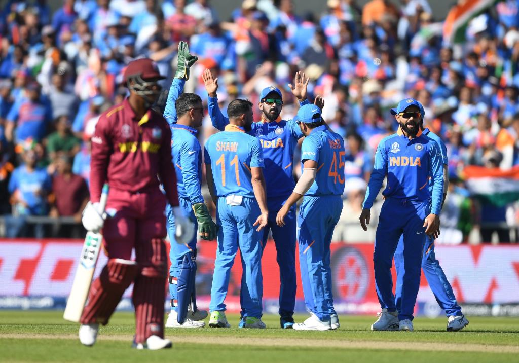 India continues winning streak in World Cup 2019, beat West Indies by 125 runs