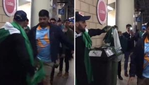 Pakistan-India fan dancing together after Pakistan’s win over NZ win hearts--watch video