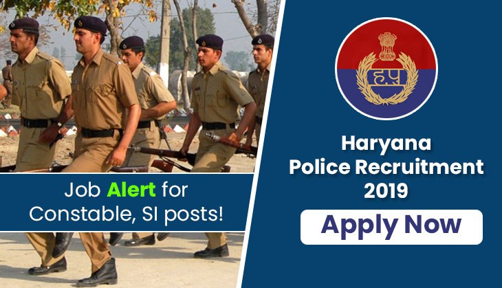 Haryana Police Recruitment 2019: Job Alert for Constable, SI posts! Over 6000 vacancies released for 10th pass