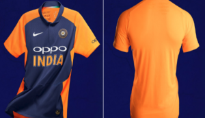 BCCI reveals new orange jersey for team India ahead of England clash