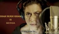 Shah Rukh Khan shares The Lion King Hindi teaser featuring himself as Mufasa; Video inside