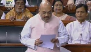 Amit Shah moves resolution to extend President rule in Jammu-Kashmir for 6 months