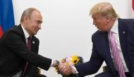 Donald Trump jokes to Vladimir Putin: 'Don't meddle in the election, please'