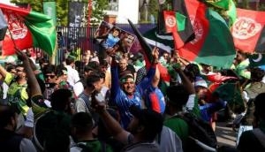 Watch: Pakistan and Afghanistan fans fight at Cricket World Cup match over Balochistan slogan