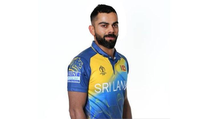 virat kohli in orange jersey