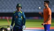Arjun Tendulkar bowls for Australia team ahead of their clash against New Zealand