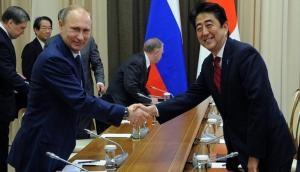 Shinzo Abe, Vladimir Putin announce initiatives to expand ties