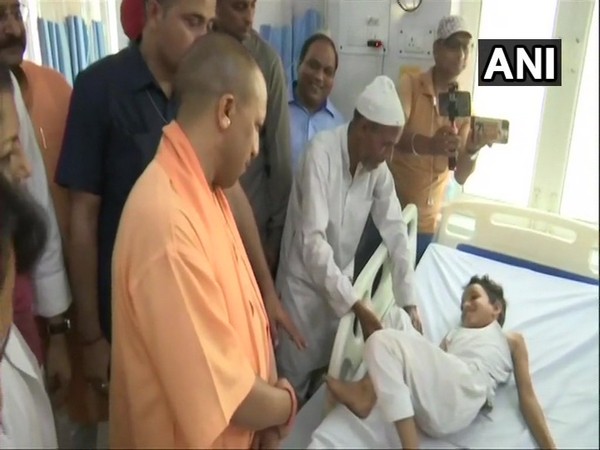 CM Yogi Adityanath visits hospital in Moradabad for inspection