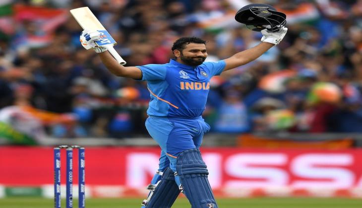 Rohit Sharma breaks Sourav Ganguly's World Cup record; equals Kumar Sangakkara