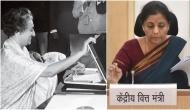 Before Nirmala Sitharaman, first female Finance minister Indira Gandhi made these announcement in Union budget