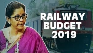 Railway Budget 2019: Nirmala Sitharaman proposes Rs 50 lakh crore investment for Railway infrastructure