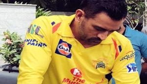 When MS Dhoni cried delivering an emotional speech on CSK's return; watch video