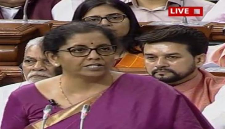 Finance Minister Nirmala Sitharaman begins presenting Union Budget 2019