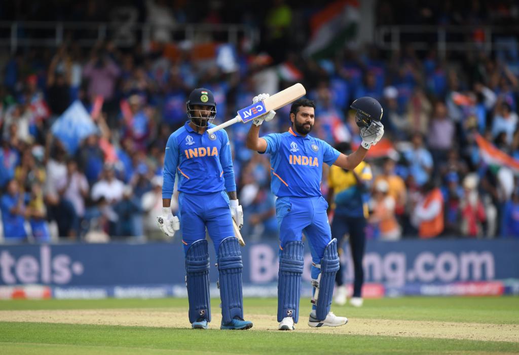 India beat Sri Lanka by 7 wickets; Rohit Sharma scores his fifth century of this World Cup
