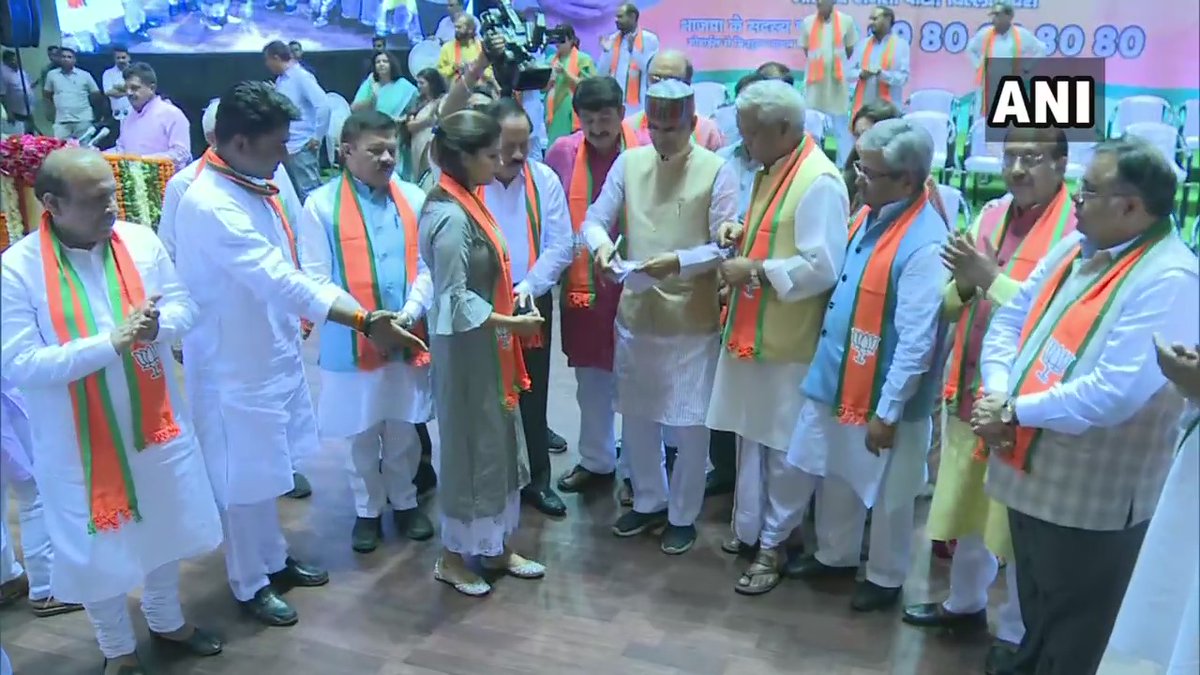 Sapna Chaudhary joins BJP