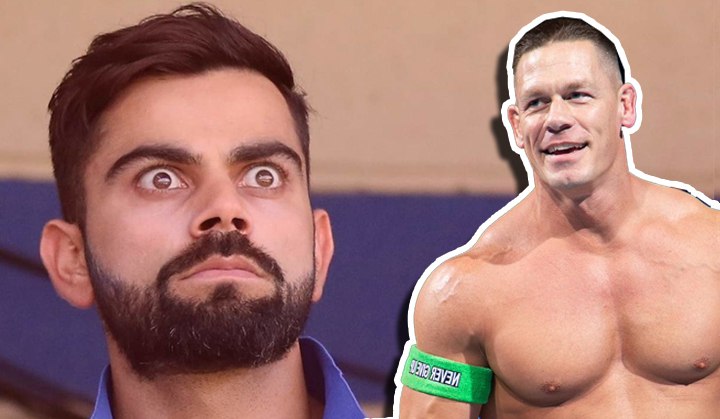 WWE superstar John Cena's post on Indian skipper Virat Kohli shocks fans