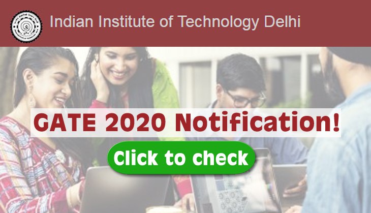 GATE 2020 Notification released! Check out important details about next year entrance exam