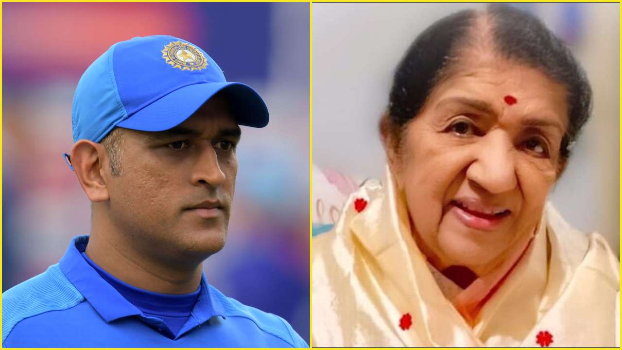 Lata Mangeshkar's heartfelt message to MS Dhoni on his retirement speculations