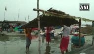 Prayagraj: City faces flood-like situation as heavy rainfall swells river Ganga