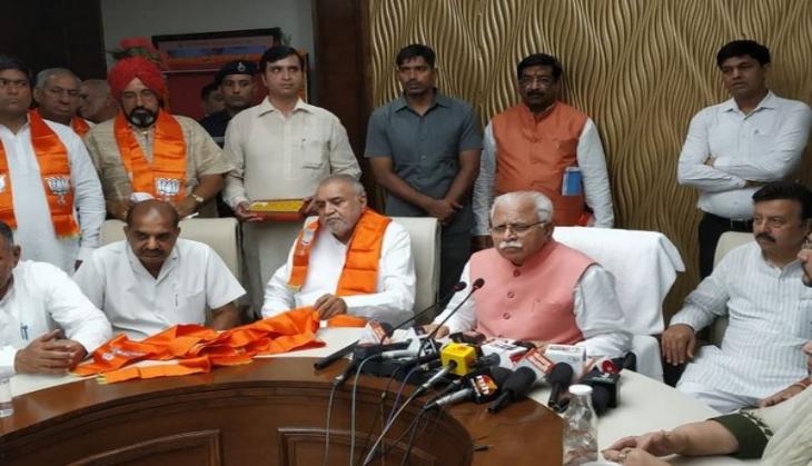 Former INLD leader Gopichand Gahlot joins BJP