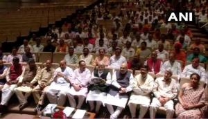 PM Modi, Home Minister Amit Shah attend BJP parliamentary party meet