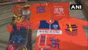 Varanasi: Shops decked up for Kanwar Yatra, excitement among youth for Modi-Yogi t-shirts