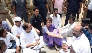 Uproar in MP Assembly over Priyanka Gandhi's detention in UP