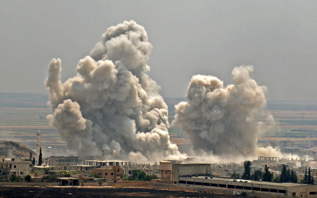 Syria: 11 killed in multiple airstrikes