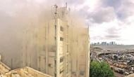 Mumbai Fire: Cooling operations at fire-hit MTNL building