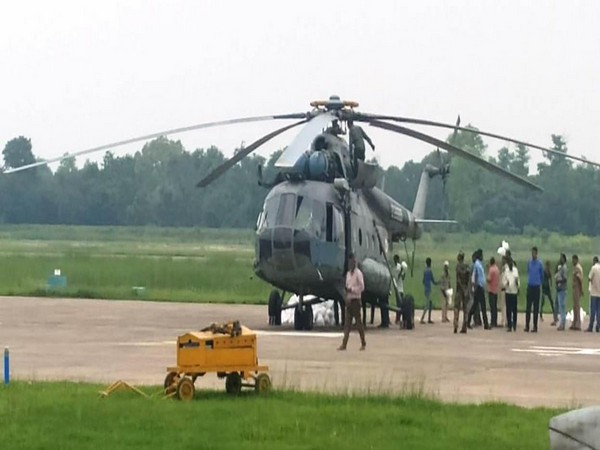 Bihar floods: IAF deploys 2 helicopters at Darbhanga to provide aid