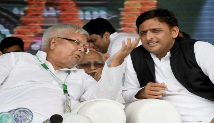 Lalu Prasad and Akhilesh Yadav