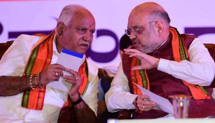 B S Yeddyurappa thanks Amit Shah for extending support