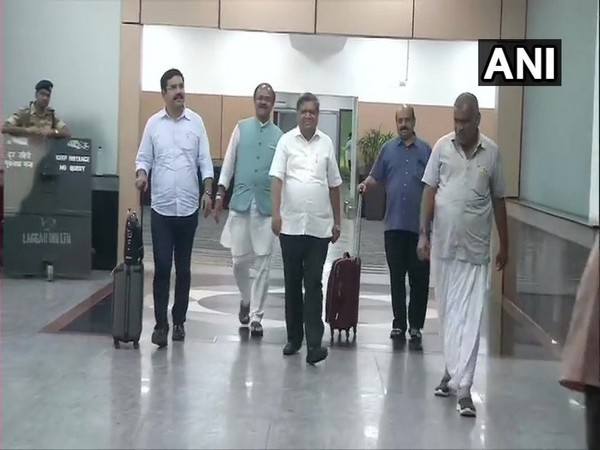Karnataka BJP delegation arrives in New Delhi to meet Amit Shah