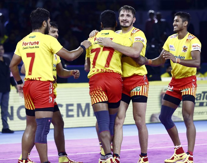 Pro Kabaddi League: Gujarat Fortune Giants beat UP Yodha to climb top of the table