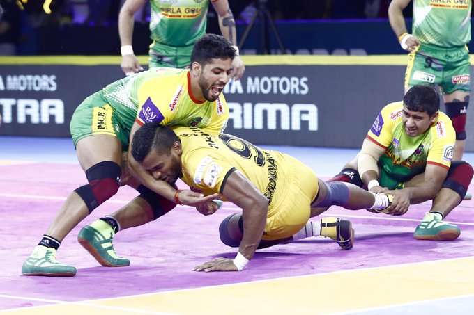 Pro Kabaddi League: Patna Pirates beat Telugu Titans by 34-22