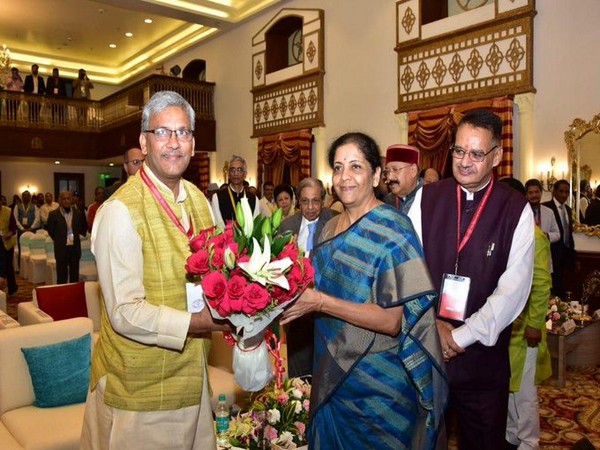 Nirmala Sitharaman, others arrive for 'Conclave of the Himalayan States' in Mussoorie