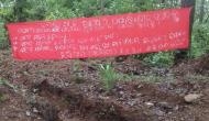 Odisha: Maoists put up banners in Kalahandi urging people to observe 'Shaheed Saptah'