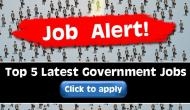 Looking for government jobs? Here are top 5 recruitment drives released this month