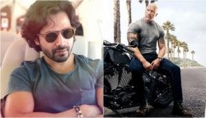A user trolls Varun Dhawan for promoting Dwayne Johnson's Hobbs and Shaw; Kalank actor comes with an epic reply