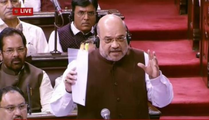 Amit Shah in Lok Sabha: PoK, Aksai Chin part of Jammu and Kashmir