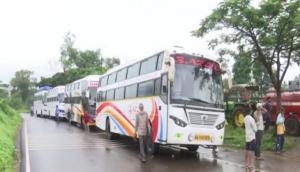 Maharashtra rains: Around 500 people stranded, buses stuck in Kolhapur