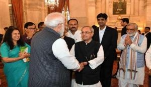 Bharat Ratna for Pranab Mukherjee fitting recognition for his service to nation: PM Modi