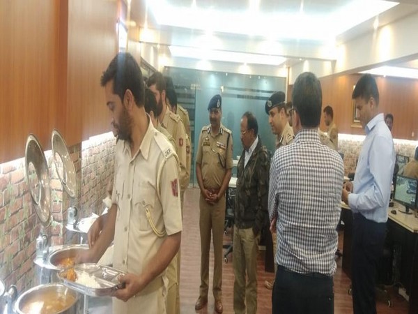 NSA Ajit Doval interacts with security personnel in valley