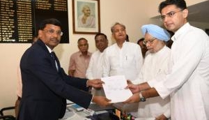 Manmohan Singh files nomination for Rajya Sabha by-poll from Rajasthan