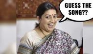 Smriti Irani asks fans to guess the song in her latest Insta post; Internet has the best answers
