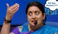 Smriti Irani shares hilarious weekend post on Instagram; here’s how fans reacted