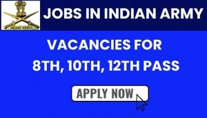 Jobs in Indian Army: Vacancies released for 8th, 10th, 12th pass; know posts details