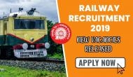Railway Recruitment 2019: Check new vacancies released by Indian Railways at indianrailways.gov.in